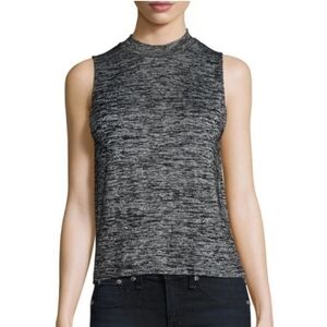 $115 Rag & Bone Jean Charley Space-dyed Cutout Tank Sz XS/TP